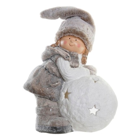 Figura Navidad - niño/niña bola 33X23X39cm