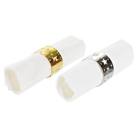 4 servilleteros Navidad - Renos/estrellas