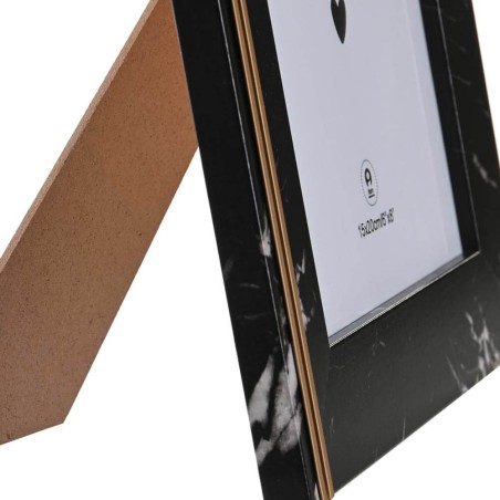 Marco de fotos negro 15x20cm