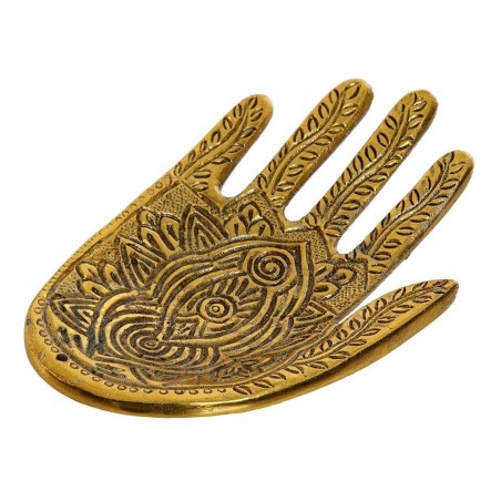 Soporte para incienso - Mano aluminio