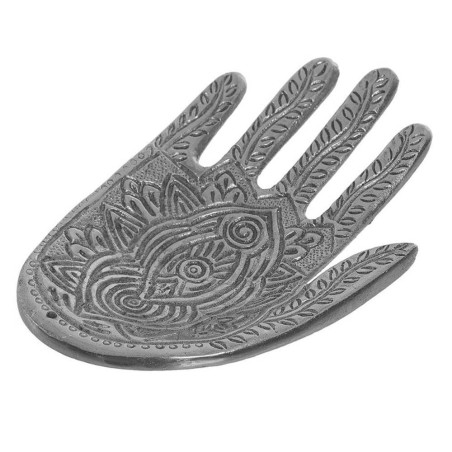 Soporte para incienso - Mano aluminio