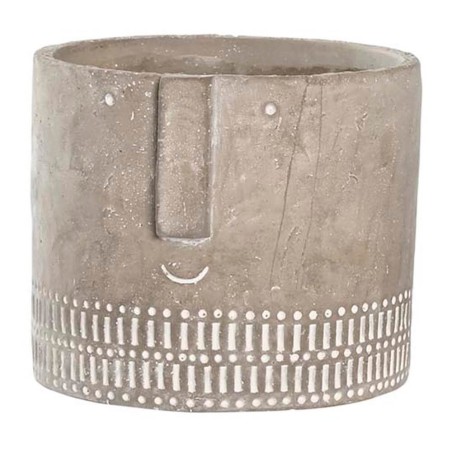 Maceta decorativa - Cara 17x15cm