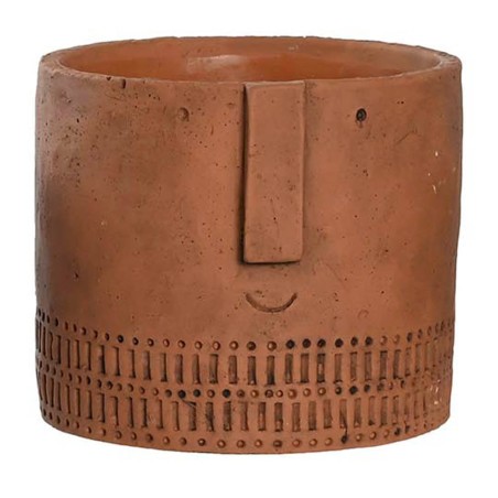 Maceta decorativa - Cara 17x15cm