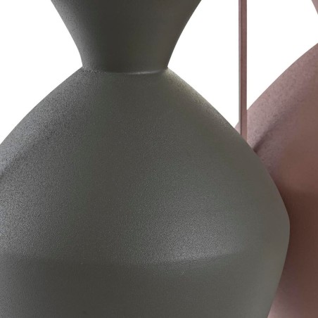 Jarrón decorativo - Aluminio 22x22x30cm