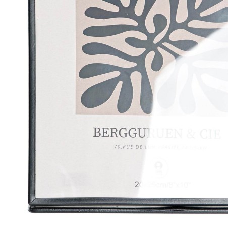 Marco de fotos metal negro 20X25cm