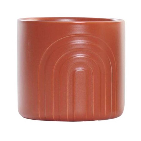 Macetero decorativo - 4 colores Arcoíris 13x13x12cm