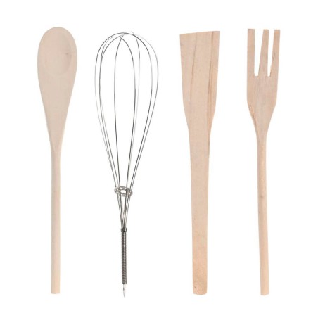 Porta utensilios - Rayas/Flores