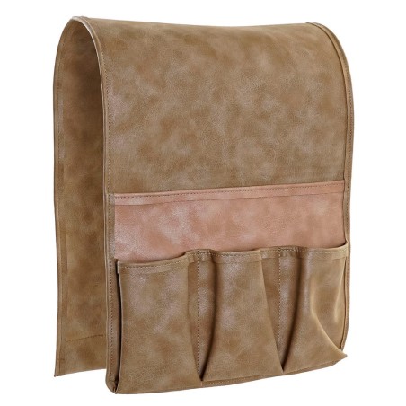 Organizador mandos sofá - Marrón 30x90cm