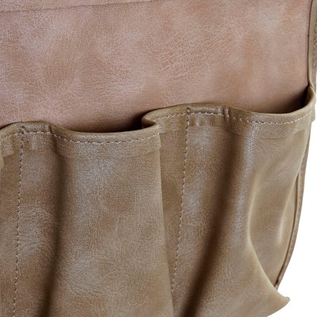 Organizador mandos sofá - Marrón 30x90cm