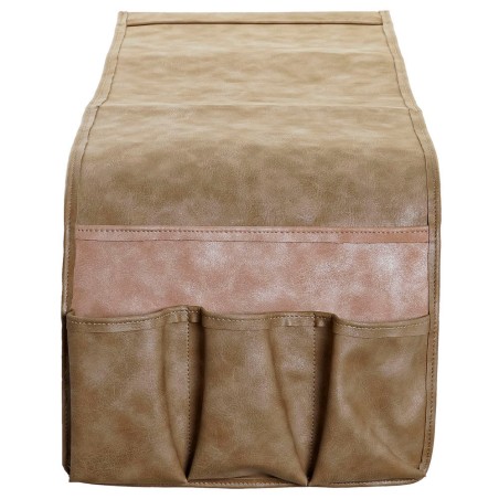 Organizador mandos sofá - Marrón 30x90cm