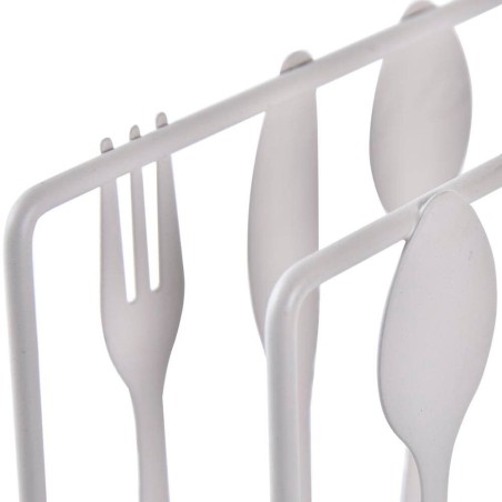 Servilletero vertical - metal cubiertos