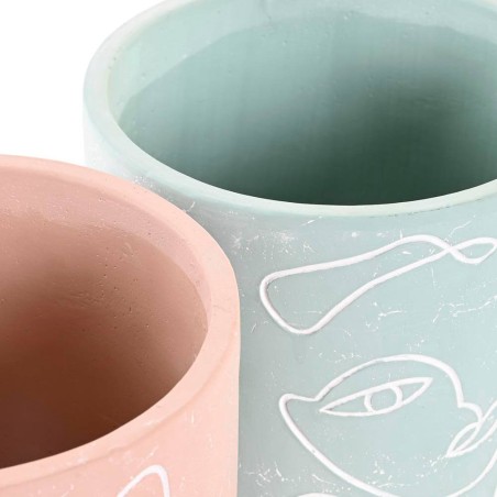 Macetero decorativo - cara 11x10cm