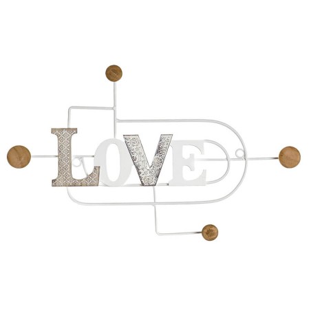 Perchero de pared - Home/Love 51x30cm
