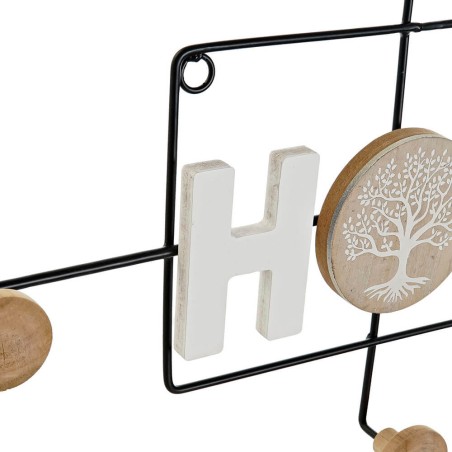 Perchero de pared - Home/Love 51x30cm