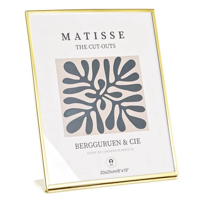 Marco de fotos dorado 20X25cm