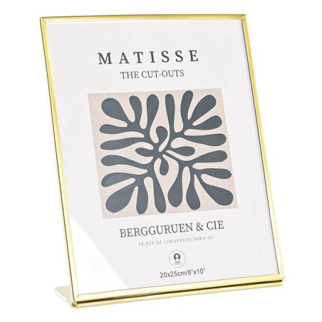 Marco de fotos dorado 20X25cm