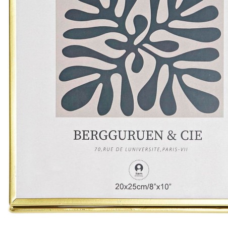 Marco de fotos dorado 20X25cm