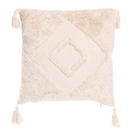 Cojín decorativo - blanco/terracota 45x45cm