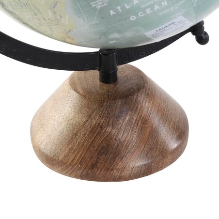 Globo terráqueo - azul 20x20x30cm