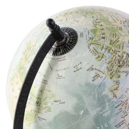 Globo terráqueo - azul 20x20x30cm