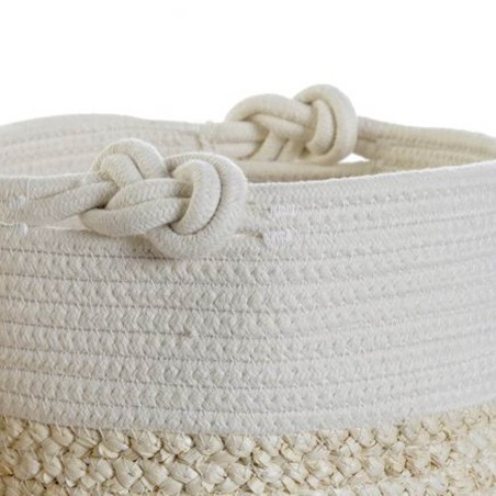 CESTO ALGODÓN/MAÍZ  26X17CM