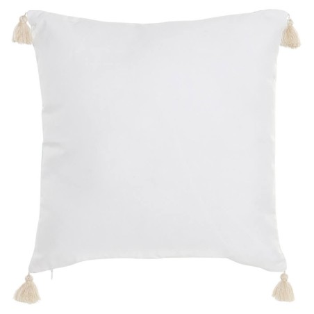 COJIN 45X45CM AZUL CORAL FLECOS