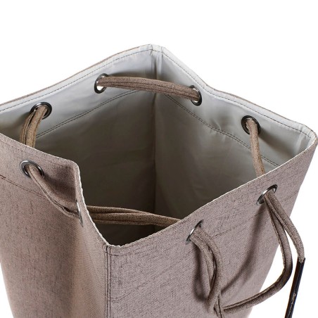 CESTO ROPA 35X30X50CM LINO PLEGABLE