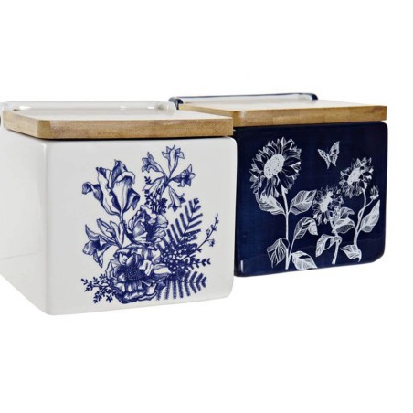 SALERO CERAMICA 11.5X11.5CM BAMBU