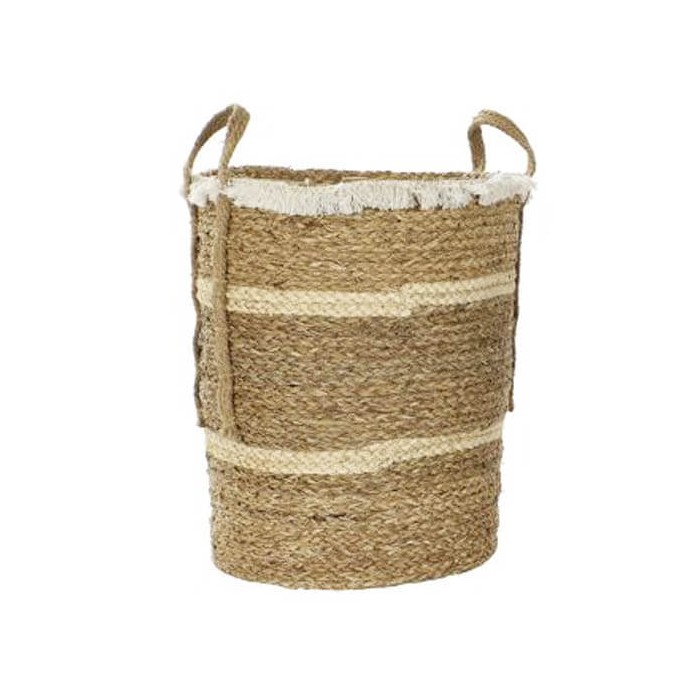 CESTO FLECOS SEAGRASS 43X43X58CM