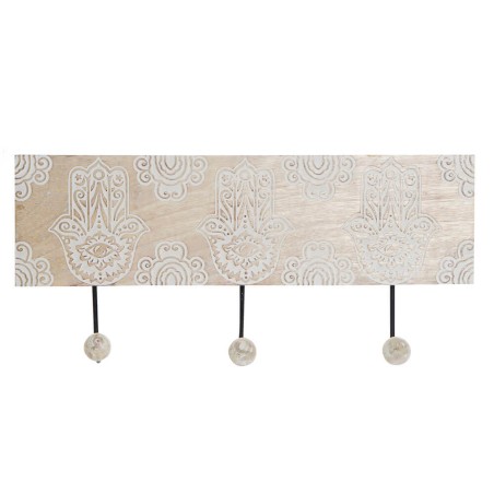 PERCHERO PARED 38X18CM HAMSA MANGO