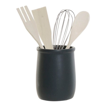 PORTACUBIERTOS GRES 10X10X14CM 