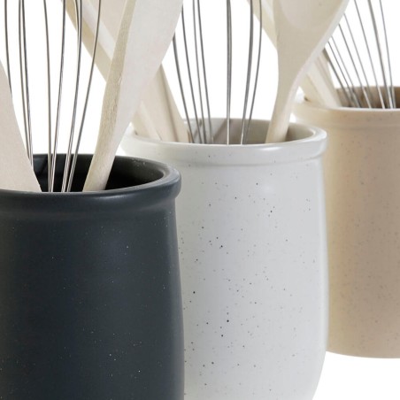 PORTACUBIERTOS GRES 10X10X14CM 