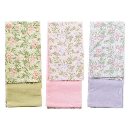 SET 2 PAÑOS COCINA FLORES 