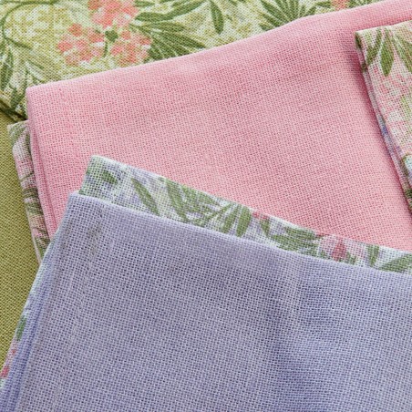 SET 2 PAÑOS COCINA FLORES 