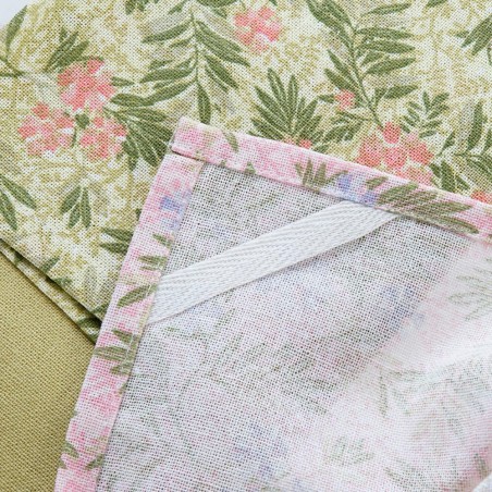 SET 2 PAÑOS COCINA FLORES 