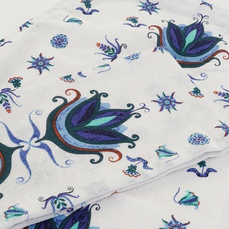 DELANTAL DE COCINA CON PAÑO - AZULEJOS