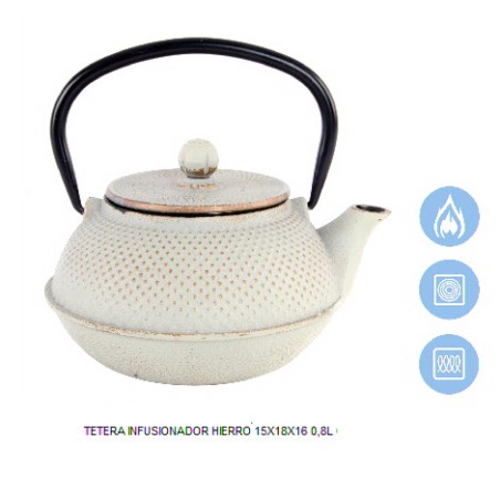 TETERA GRIS HIERRO 0.8L 