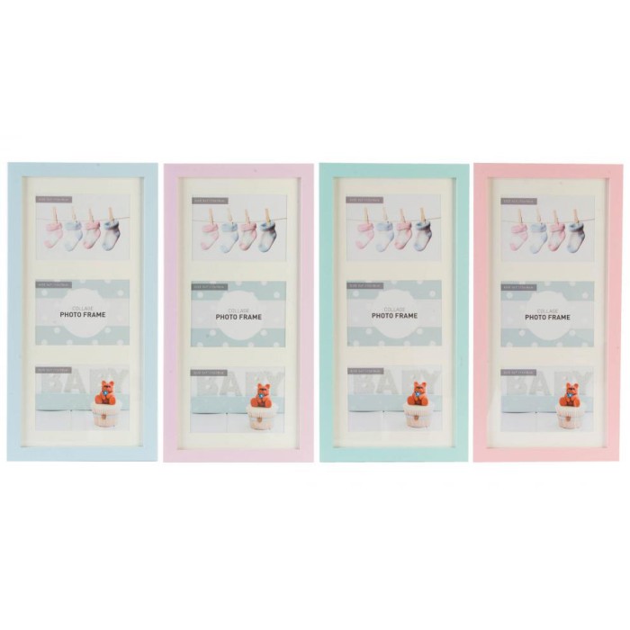 PORTAFOTO 10X15CM 3FOTOS 