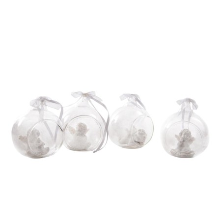 BOLA ANGEL 6X7CM CRISTAL 