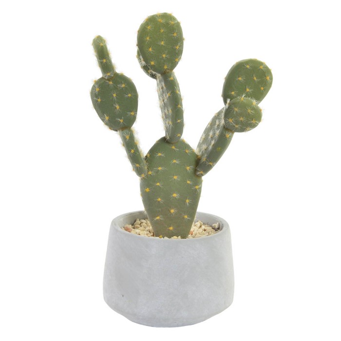 CACTUS ARTIFICIAL CEMENTO 11X28CM
