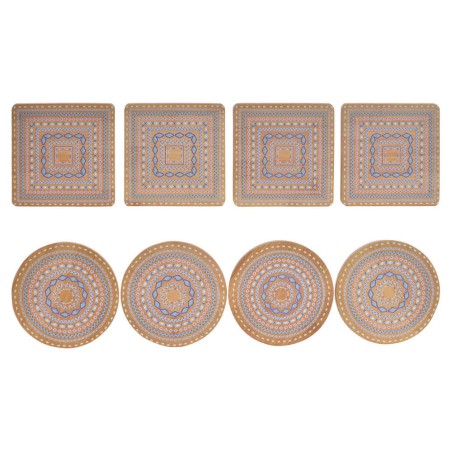 POSAVASOS BAMBU 10X10CM 4 UNIDADES