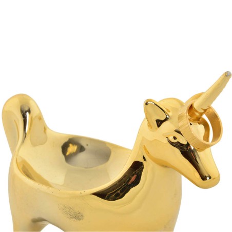 JOYERO PORCELANA ORO ANIMALES 