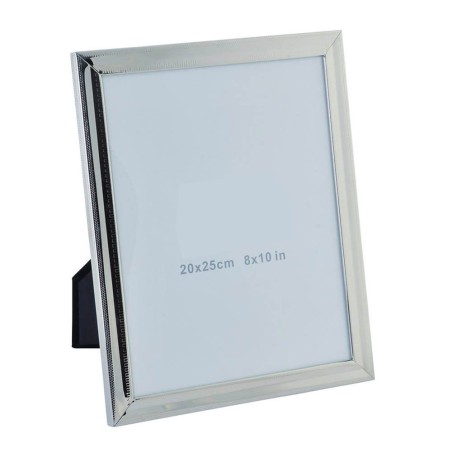 MARCO DE FOTOS PLATA CLÁSICO 20X25CM