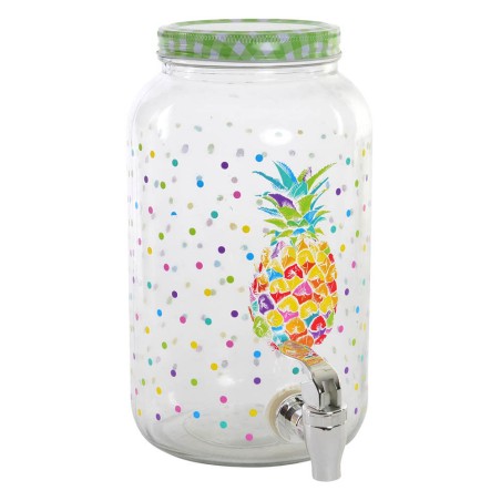 DISPENSADOR DE BEBIDAS PIÑA 15X15X25CM