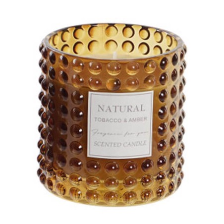 Vela aromática decorativa - Vaso puntos 9cm