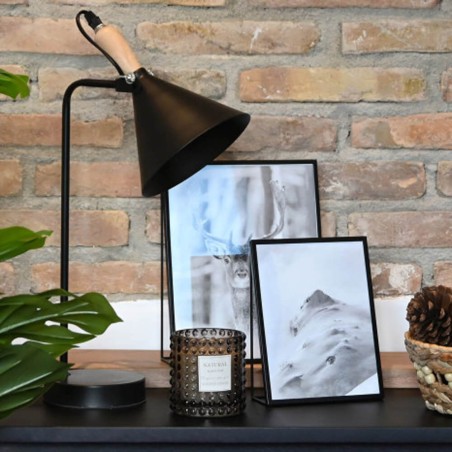 Vela aromática decorativa - Vaso puntos 9cm