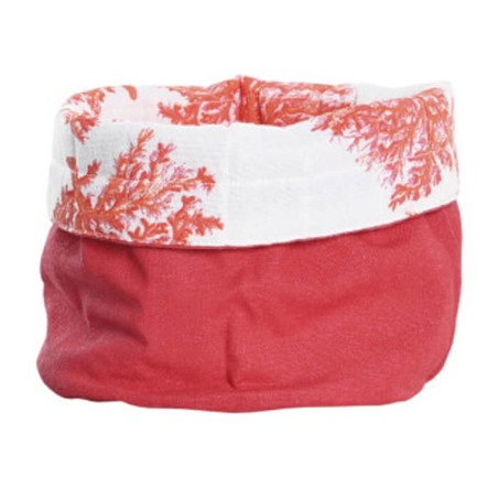 Panera de tela - Corales 16x10cm