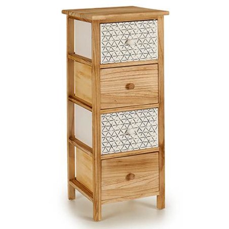 MUEBLE 4 CAJONES TRIANGULOS 