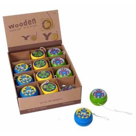 YOYO MADERA ROBOTS 