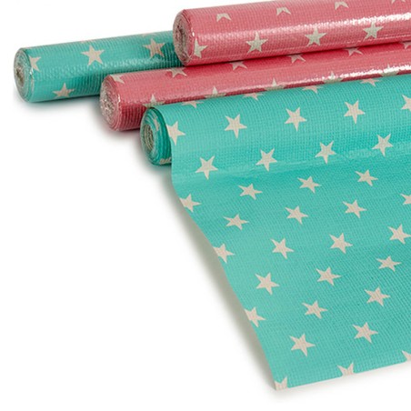 MANTEL DE PAPEL ESTRELLAS 5M